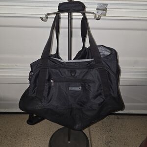 Swiss Tech Black Duffel Bag for Men